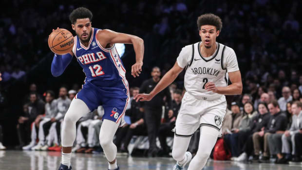 Brooklyn Nets forward Cameron Johnson 